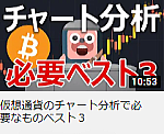 仮想通貨のチャート分析で必要なものベスト３