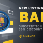 BINANCE(バイナンス)にBAR(バルサのファントークン)が上場します。